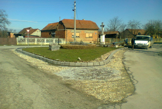 Uređenje rondela u Kunovcu i u Botinovcu