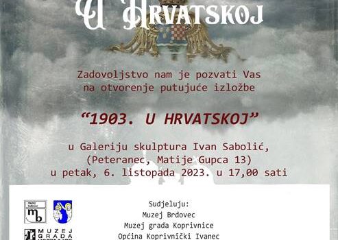 Izložba “1903. u Hrvatskoj”