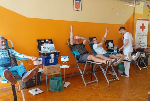 Akcija dobrovoljnog darivanja krvi u Koprivničkom Ivancu u petak, 15. prosinca 2023. godine