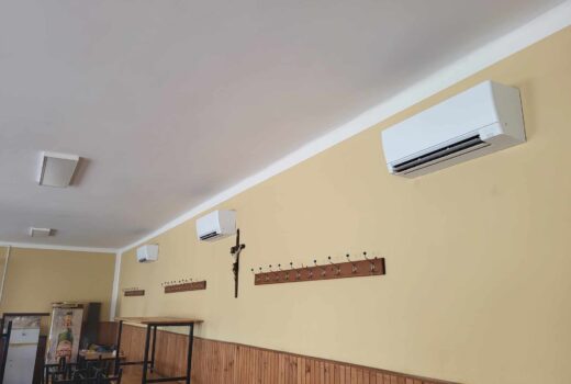 Postavljeni klima uređaji i grijalice u društvenim domovima u naseljima Pustakovec i Goričko