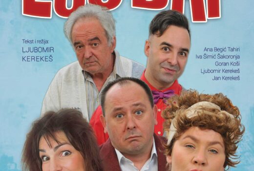 LJUBAF – predstava Kerekesh teatra 01.09.2024. godine s početkom u 19:30 sati i nastup Franje Barića nakon predstave