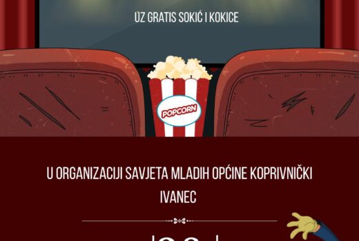 Savjet mladih Općine Koprivnički Ivanec poziva sve zainteresirane danas, s početkom u 18:00 sati na radionicu ZDRAVLJE NA TANJURU, besplatne napuhance i večer filma!