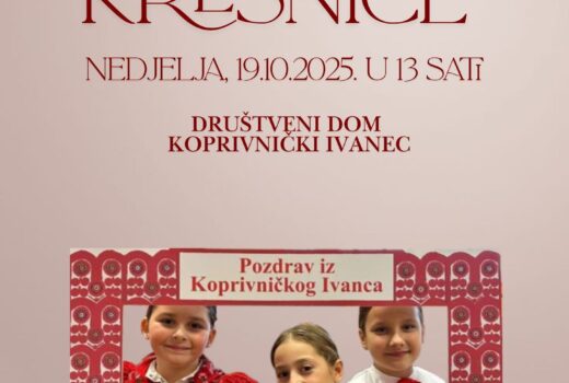8. Ivanečke kresnice – 19.10.2025. godine s početkom u 13:00 sati, u društvenom domu u Koprivničkom Ivancu
