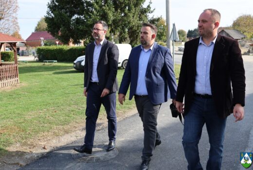 Župan Koprivničko – križevačke županije Tomislav Golubić posjetio je Općinu Koprivnički Ivanec