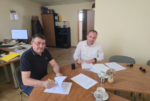 Potpisan je Ugovor sa Županijskom upravom za ceste Križevci za drugu fazu obnove i proširenja kolnika u Industrijskoj ulici u Koprivničkom Ivancu