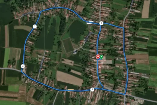 Obavijest mještanima o zatvaranju prometa za vrijeme održavanja 1. cestovne utrke u Koprivničkom Ivancu, naziva “Bijeg (k)od Ivančana”dana 13.06.2026. godine u vremenu od 09:00 do 11:00 sati