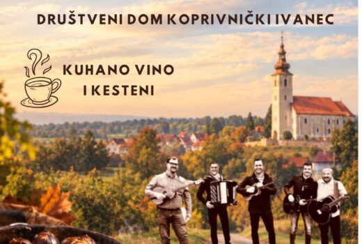 Savjet mladih Općine Koprivnički Ivanec poziva sve zainteresirane ove subote, 24.10.2026. godine, s početkom u 17:30 sati u društveni dom u Koprivnički Ivanec na Kestenijadu
