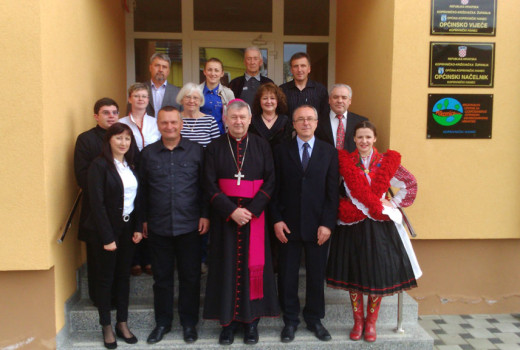 Općinu Koprivnički Ivanec posjetio Varaždinski biskup Josip Mrzljak